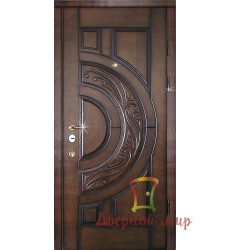 Вхідні двері Світанок з різьбленням Вхідні двері Світанок з різьбленням